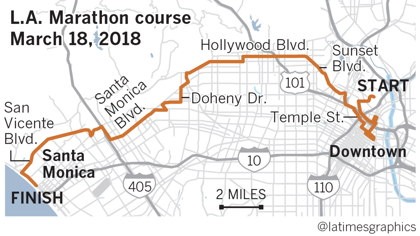 Street Closures for the LA Marathon 3/18 Flower Street Lofts